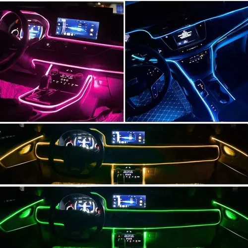 Cinta LED RGB Neon Para Auto